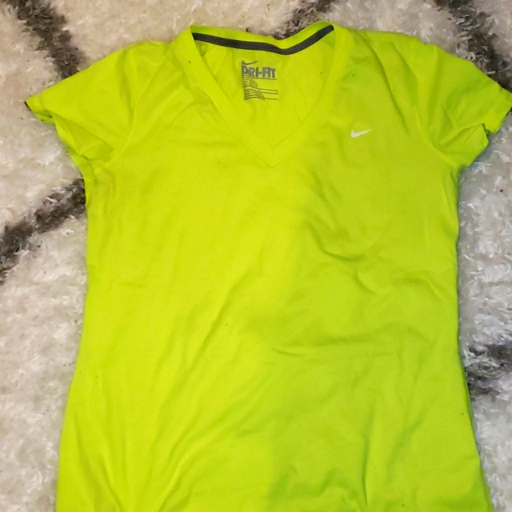 Nike yellow shirt